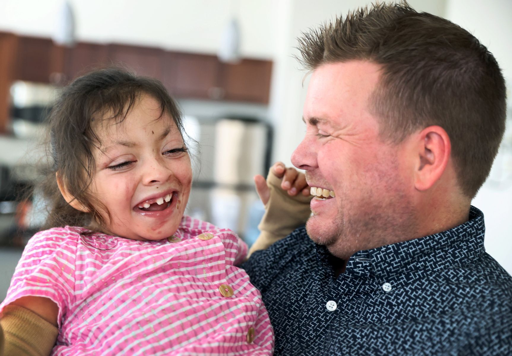 Chris Gotberg and his daughter Nina